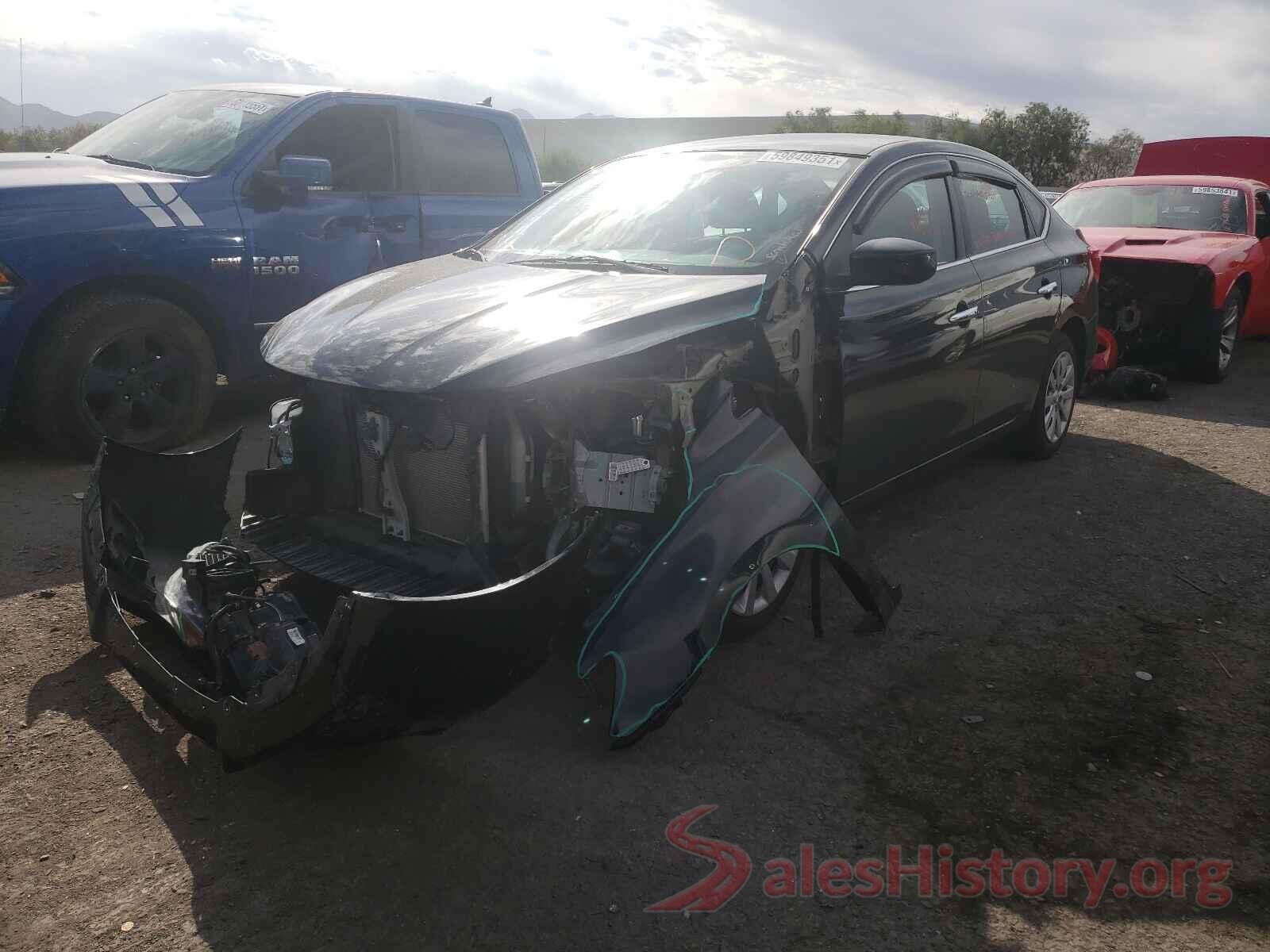 3N1AB7AP7HL647550 2017 NISSAN SENTRA