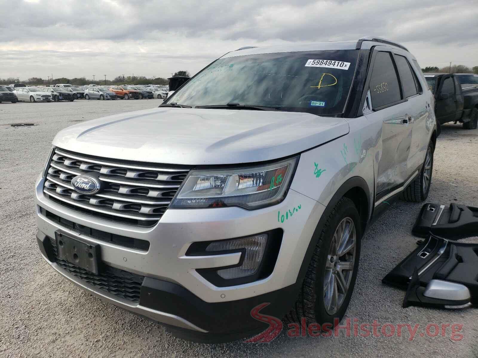 1FM5K7F89HGB62424 2017 FORD EXPLORER