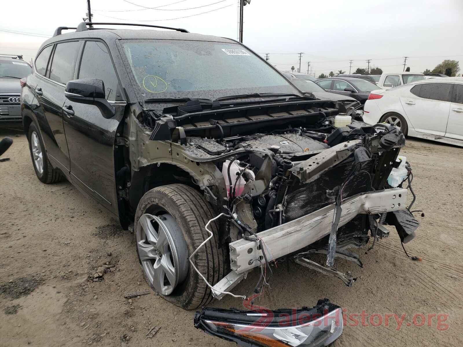 5TDZZRAH2LS513841 2020 TOYOTA HIGHLANDER