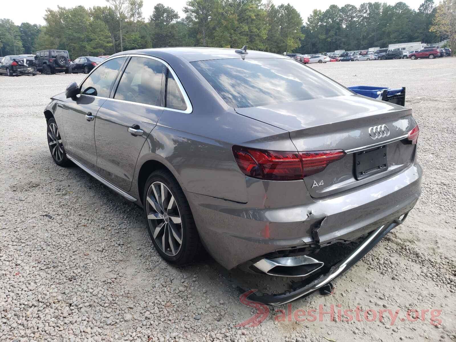 WAUGMAF42LN012349 2020 AUDI A4