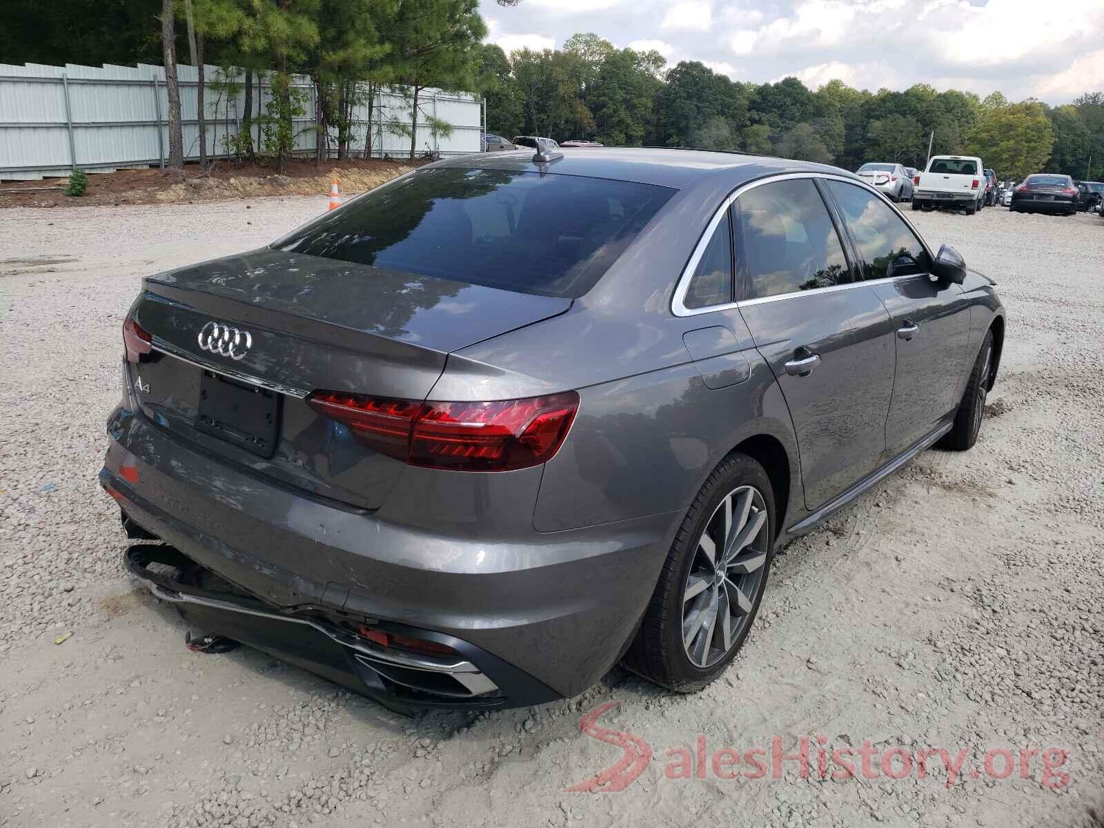 WAUGMAF42LN012349 2020 AUDI A4