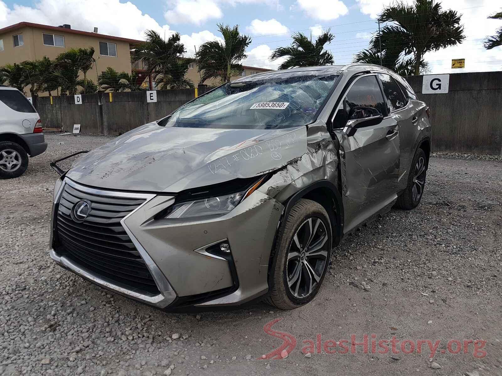 2T2ZZMCA0JC100630 2018 LEXUS RX350