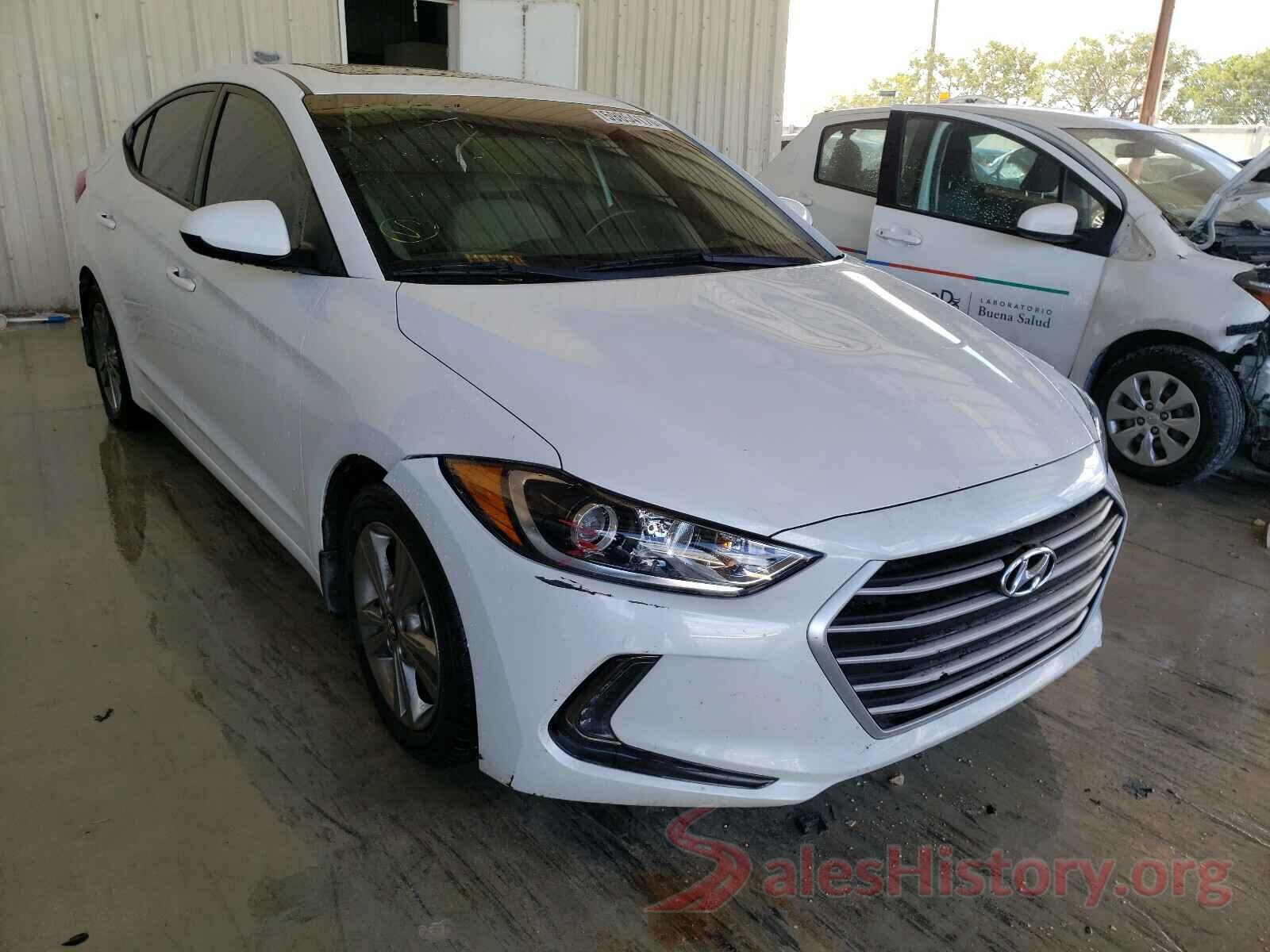 5NPD84LF4JH371121 2018 HYUNDAI ELANTRA