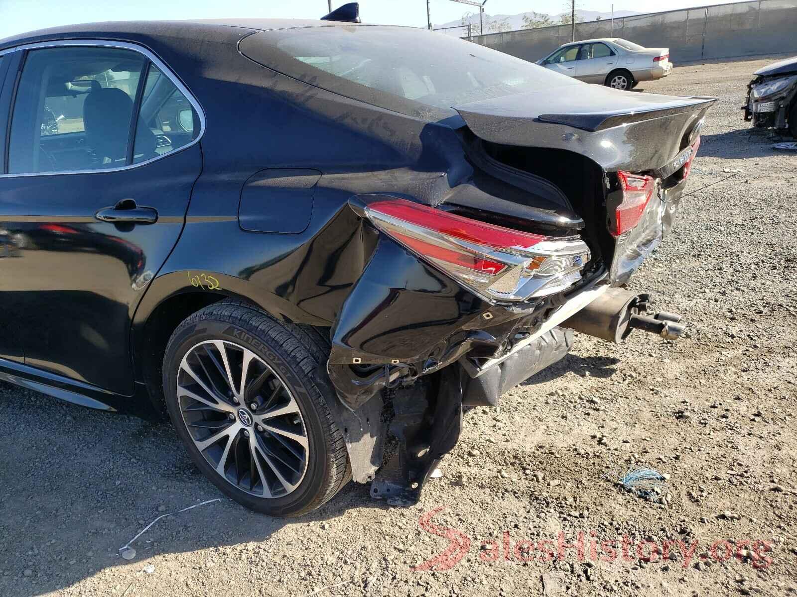 4T1B11HK9KU718431 2019 TOYOTA CAMRY