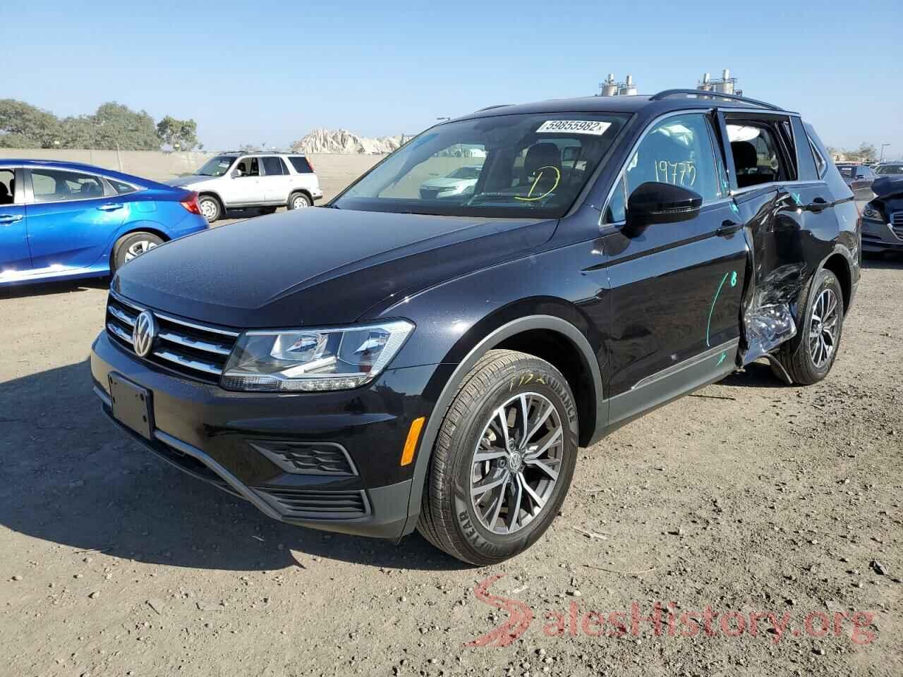 3VV3B7AX5LM067093 2020 VOLKSWAGEN TIGUAN