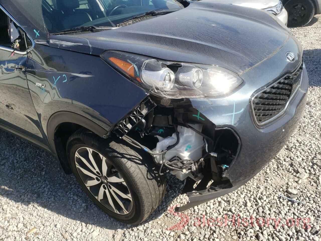 KNDPNCAC5K7574601 2019 KIA SPORTAGE