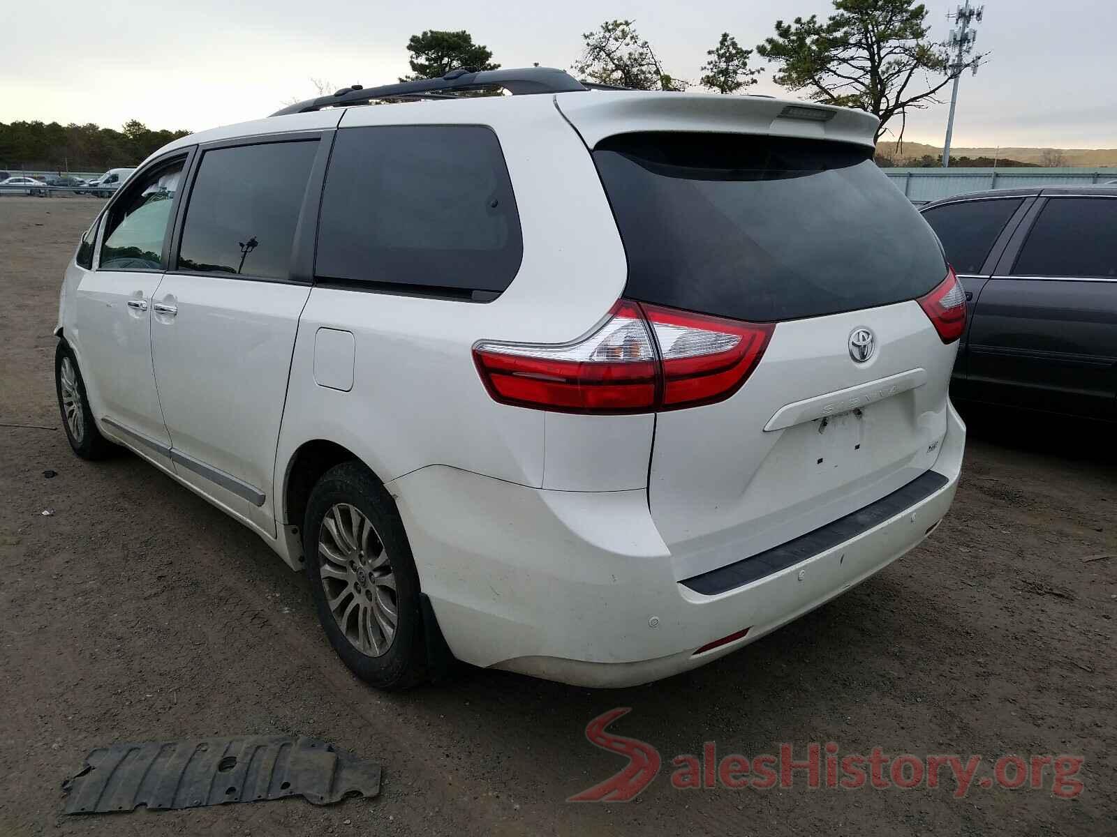 5TDYZ3DC5HS807038 2017 TOYOTA SIENNA