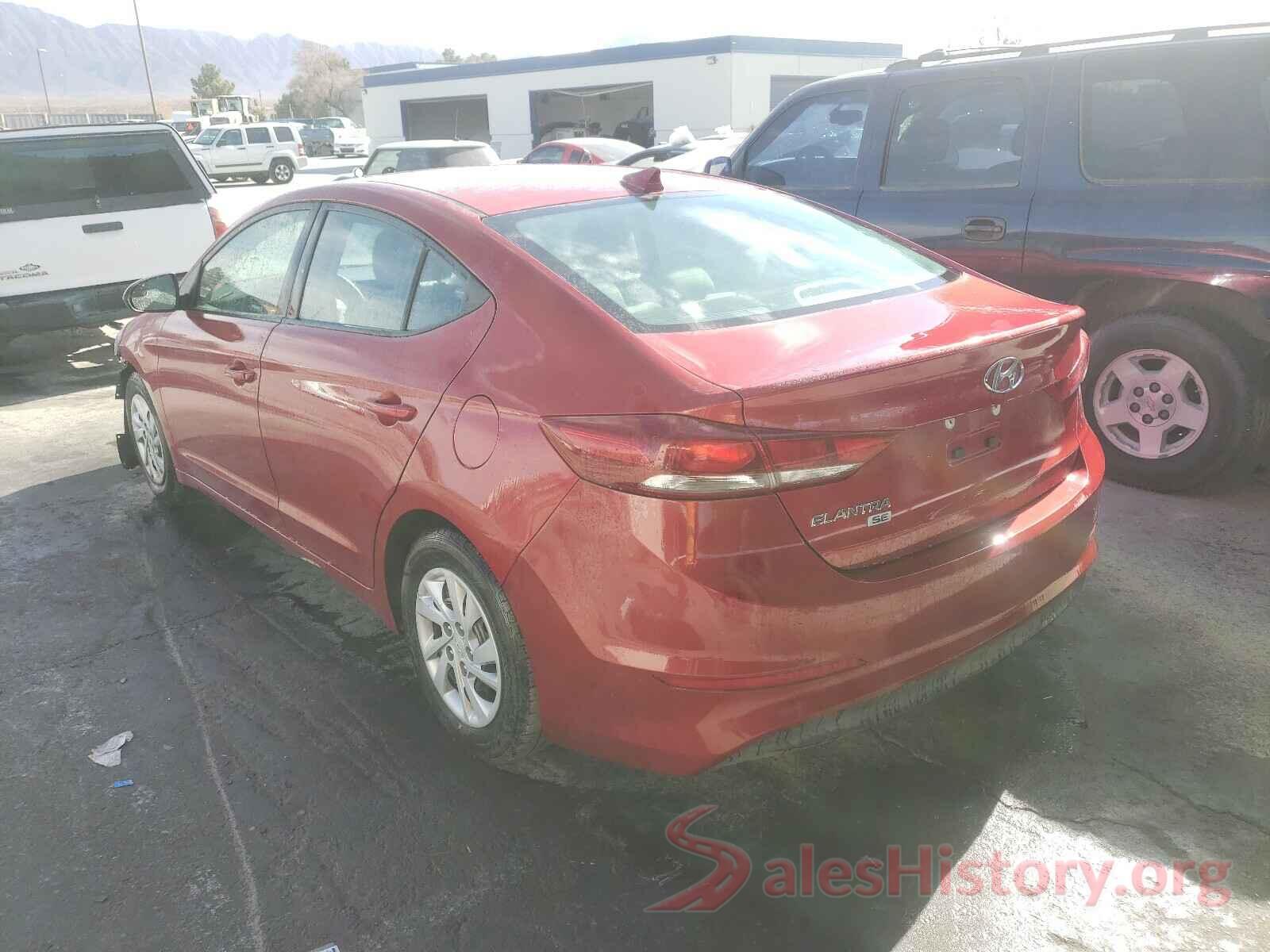 5NPD74LF4HH197323 2017 HYUNDAI ELANTRA