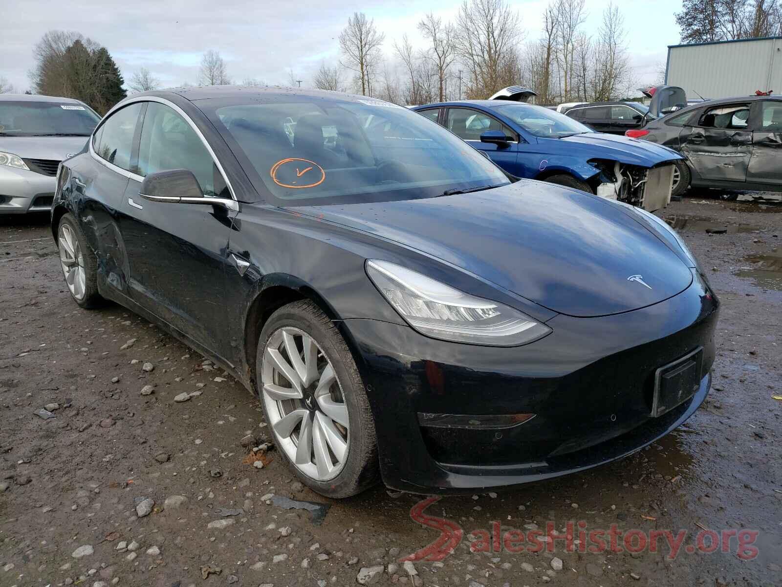 5YJ3E1EB7JF184788 2018 TESLA MODEL 3