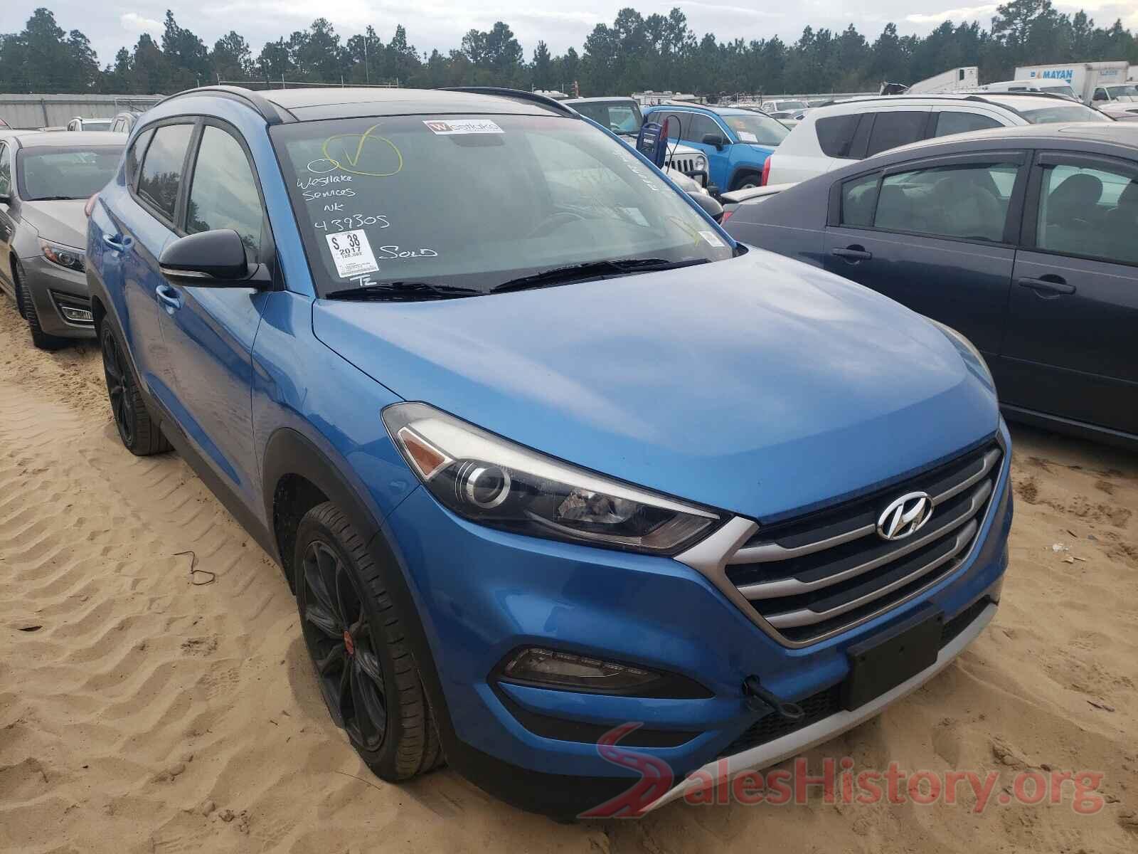 KM8J33A25HU439305 2017 HYUNDAI TUCSON