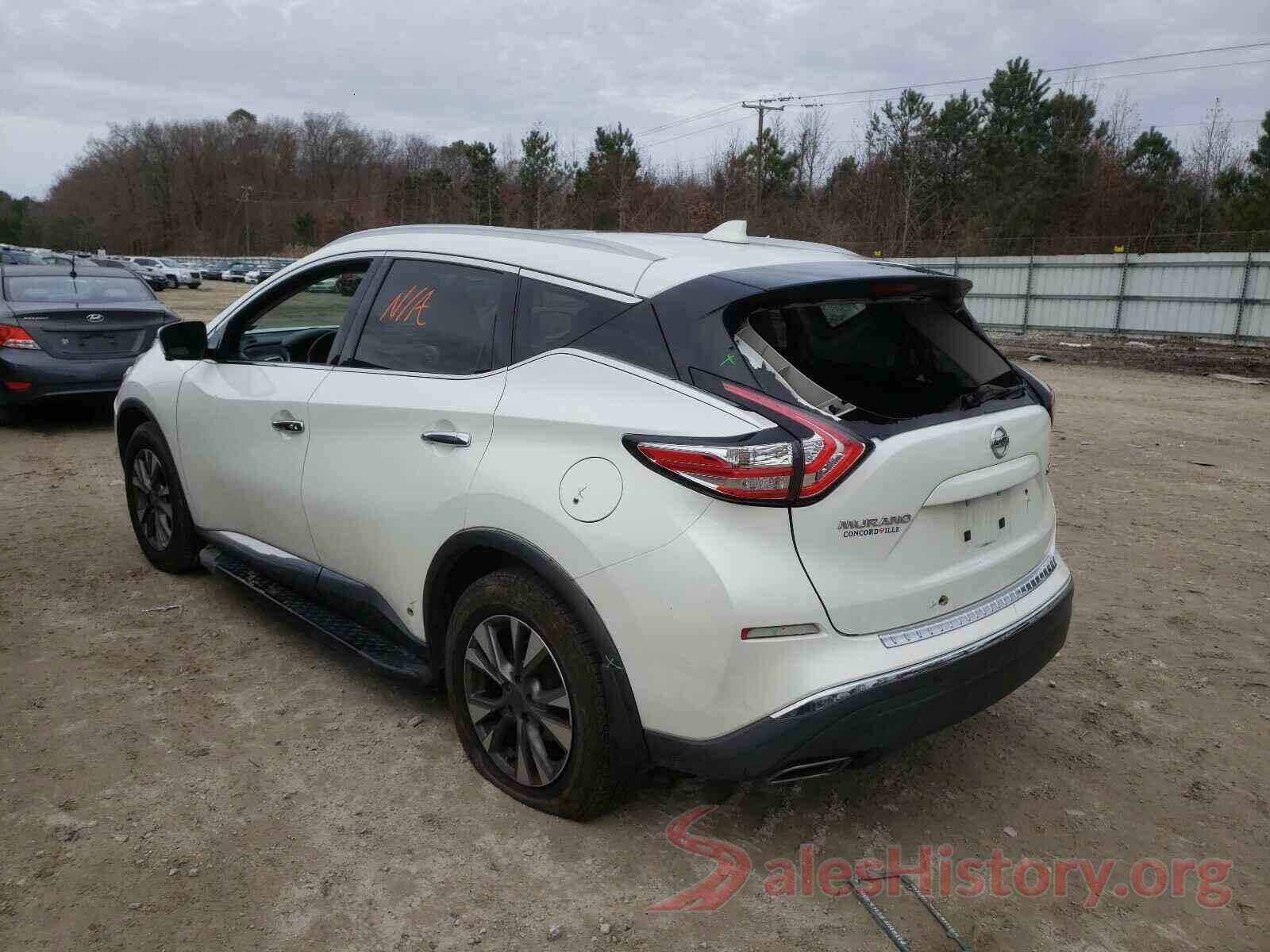 5N1AZ2MH7HN102346 2017 NISSAN MURANO