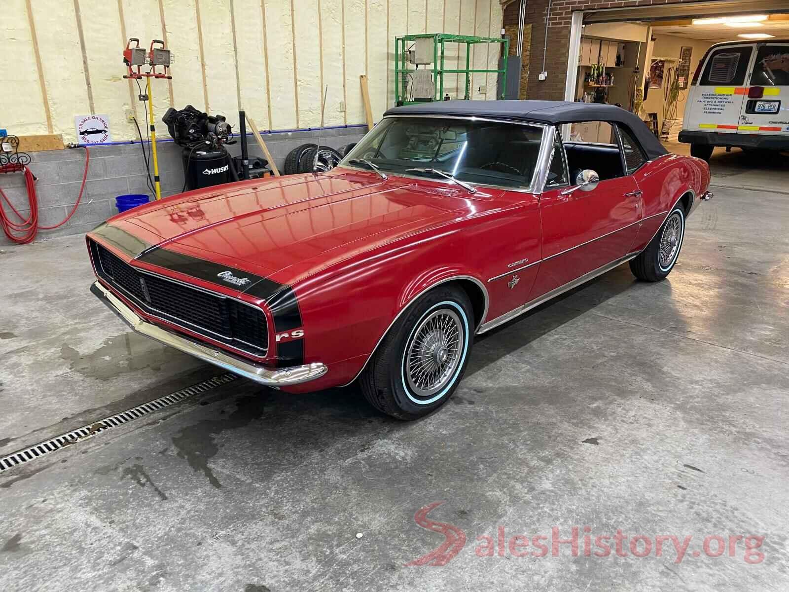 124677N157046 1967 CHEVROLET CAMARO