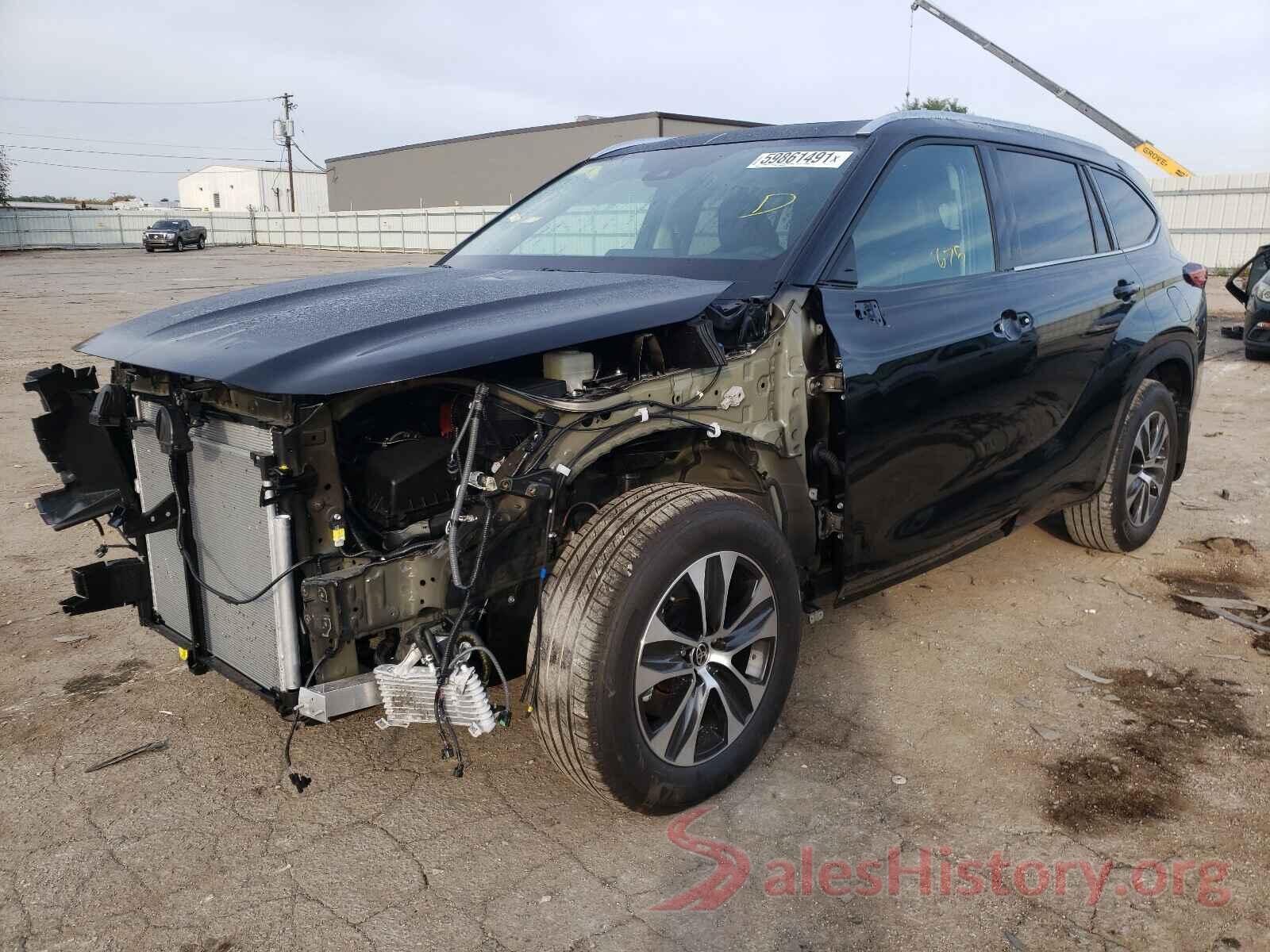 5TDGZRBH9MS554197 2021 TOYOTA HIGHLANDER