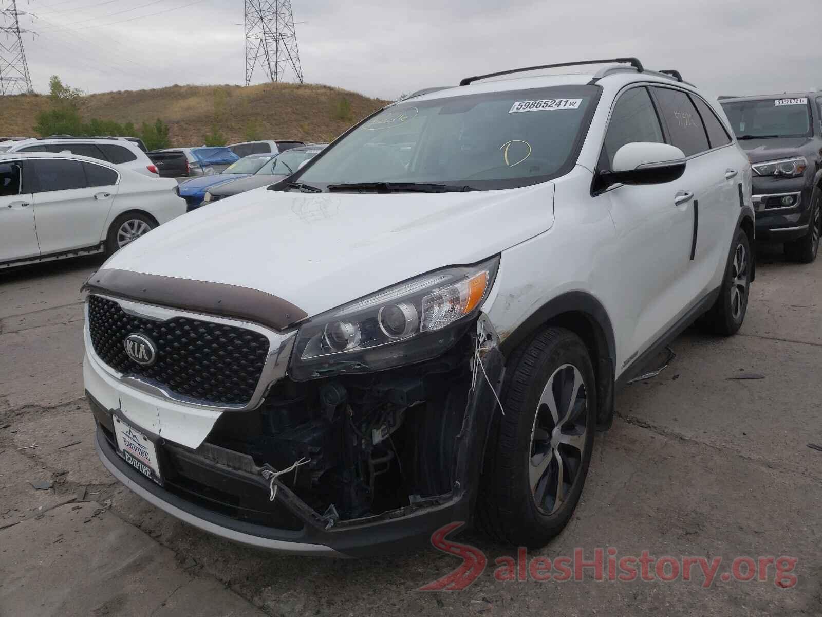 5XYPHDA5XHG322255 2017 KIA SORENTO