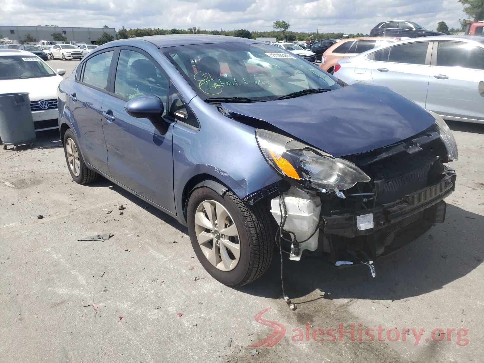 KNADN4A35G6574374 2016 KIA RIO