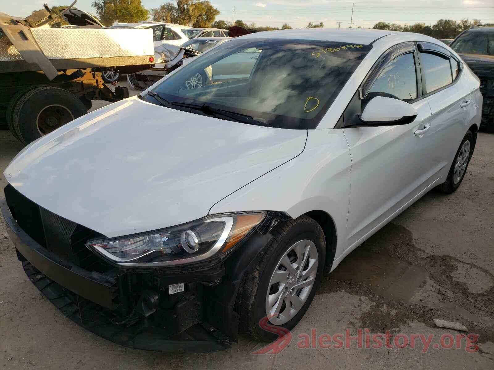 5NPD74LF8HH145130 2017 HYUNDAI ELANTRA