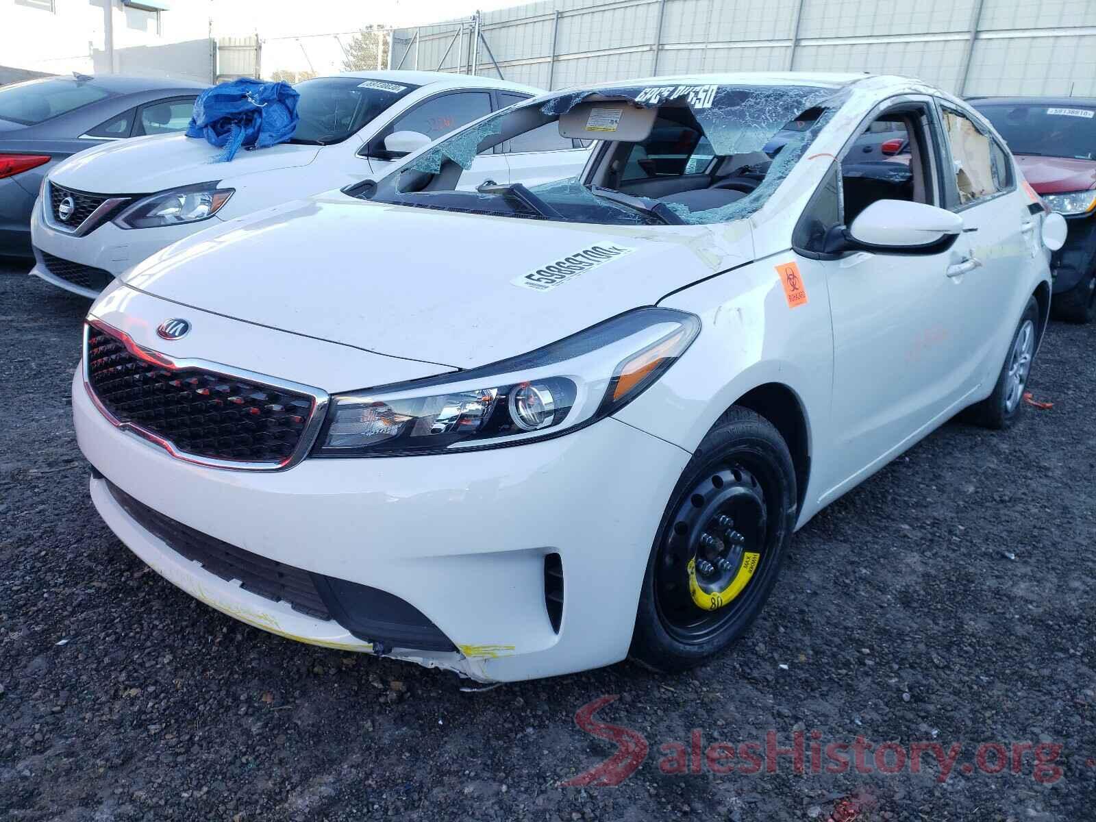 3KPFK4A73HE160237 2017 KIA FORTE