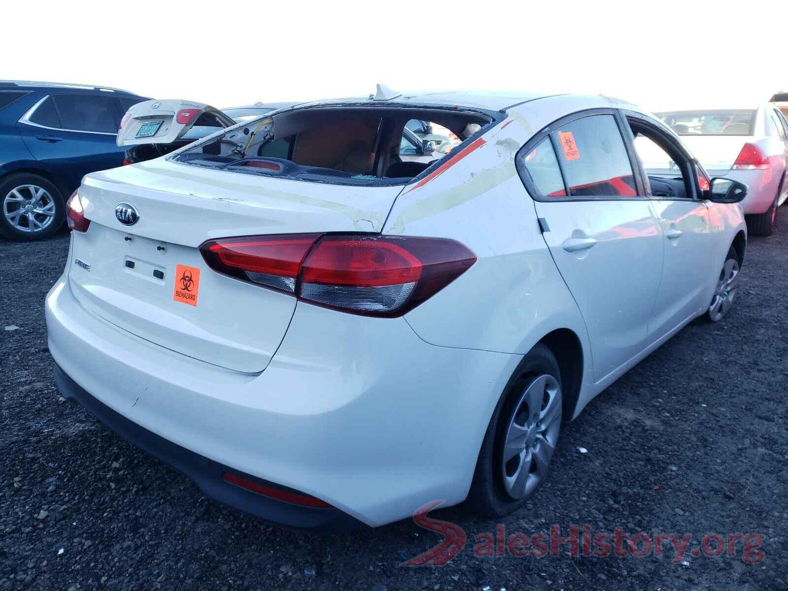 3KPFK4A73HE160237 2017 KIA FORTE