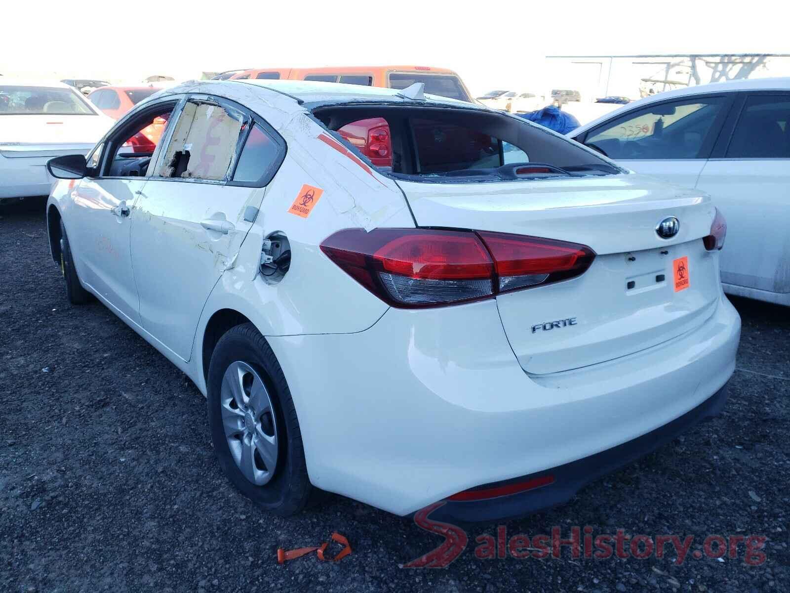 3KPFK4A73HE160237 2017 KIA FORTE