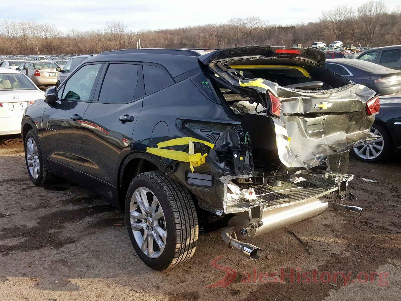 3GNKBHRS0KS591245 2019 CHEVROLET BLAZER 3LT