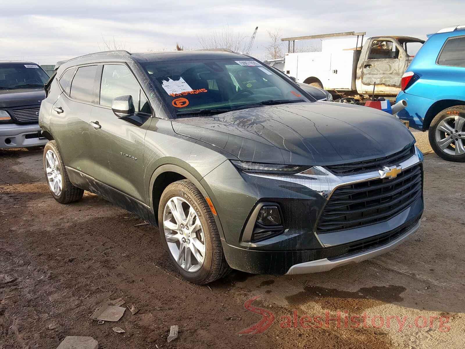 3GNKBHRS0KS591245 2019 CHEVROLET BLAZER 3LT