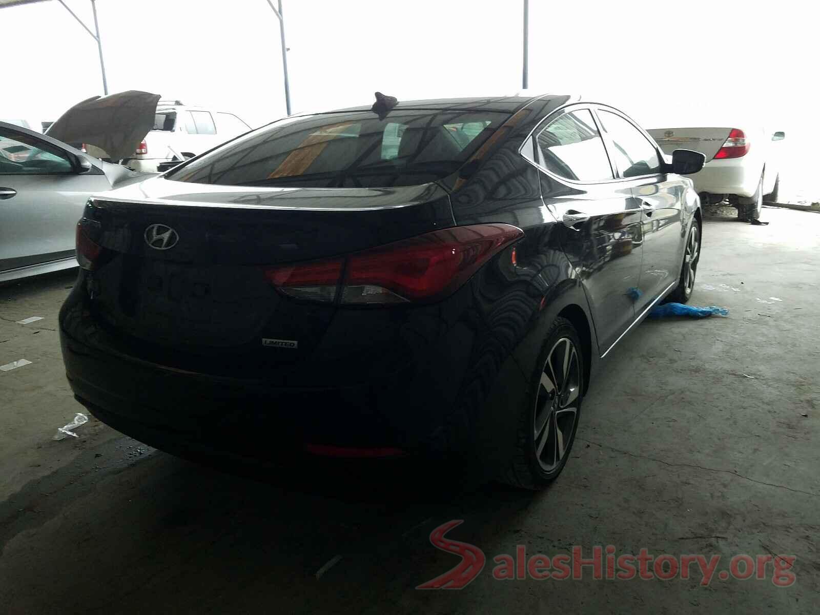 KMHDH4AE3GU598157 2016 HYUNDAI ELANTRA