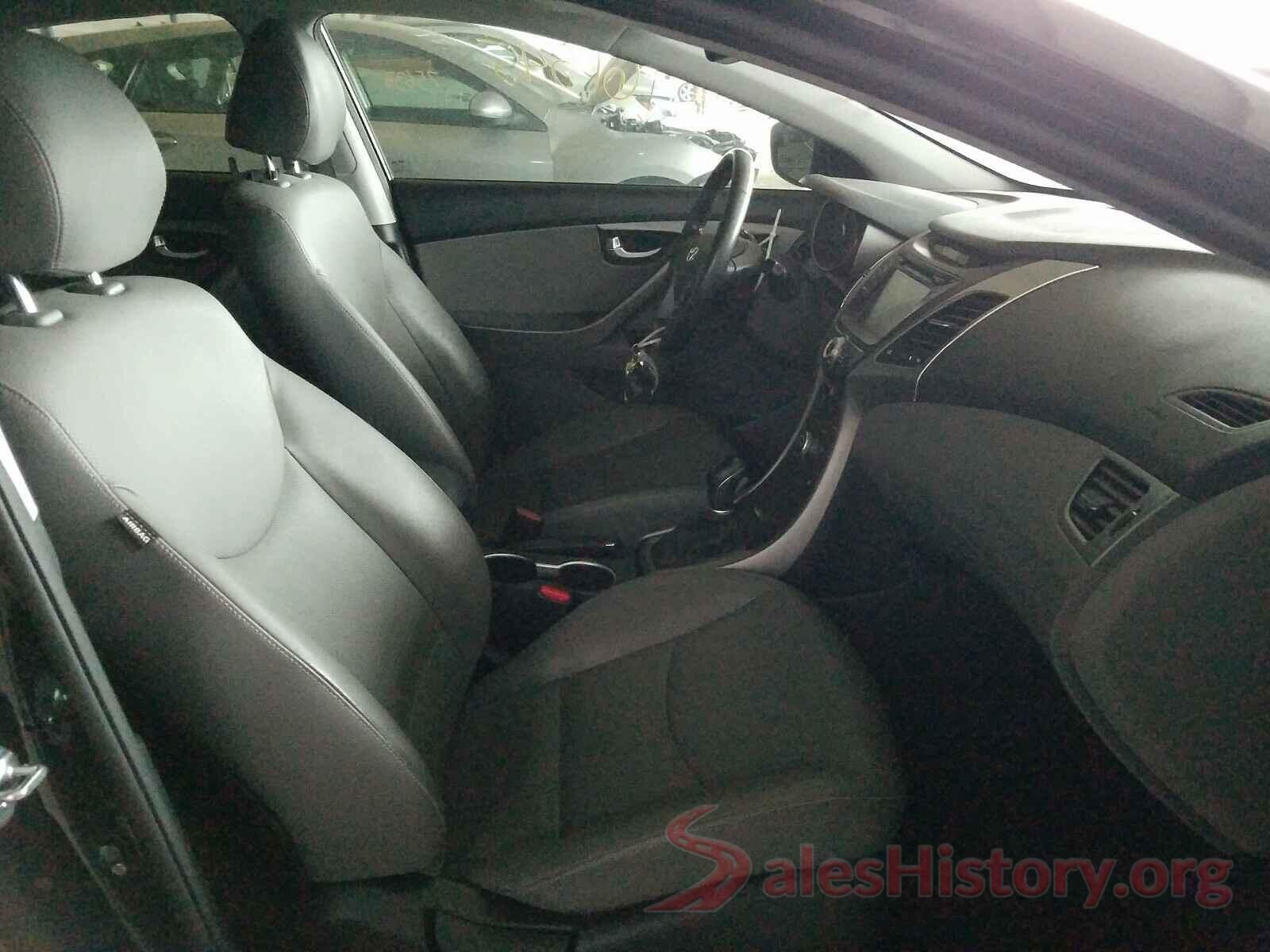 KMHDH4AE3GU598157 2016 HYUNDAI ELANTRA