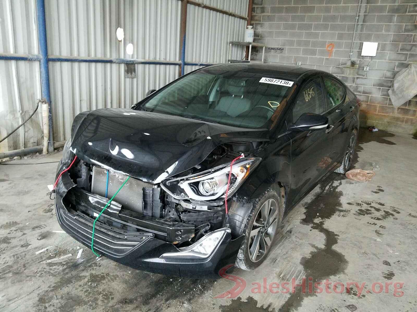 KMHDH4AE3GU598157 2016 HYUNDAI ELANTRA