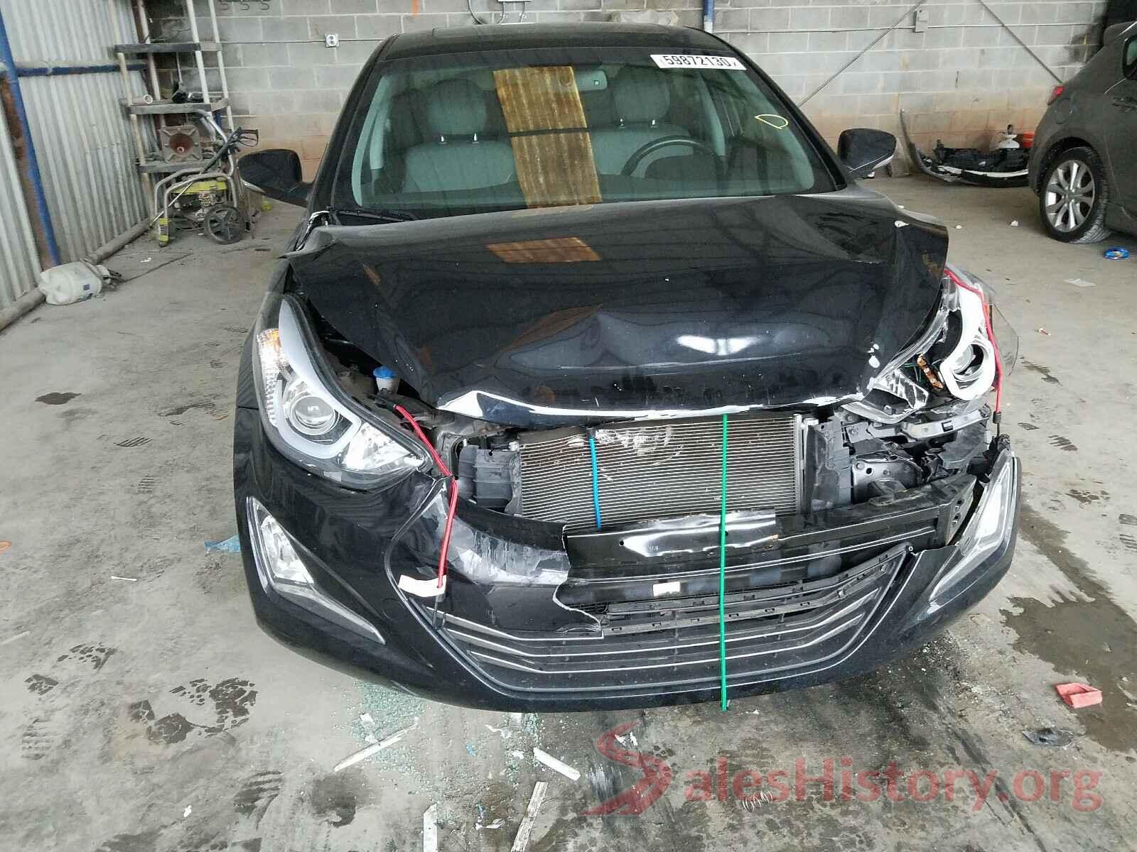 KMHDH4AE3GU598157 2016 HYUNDAI ELANTRA