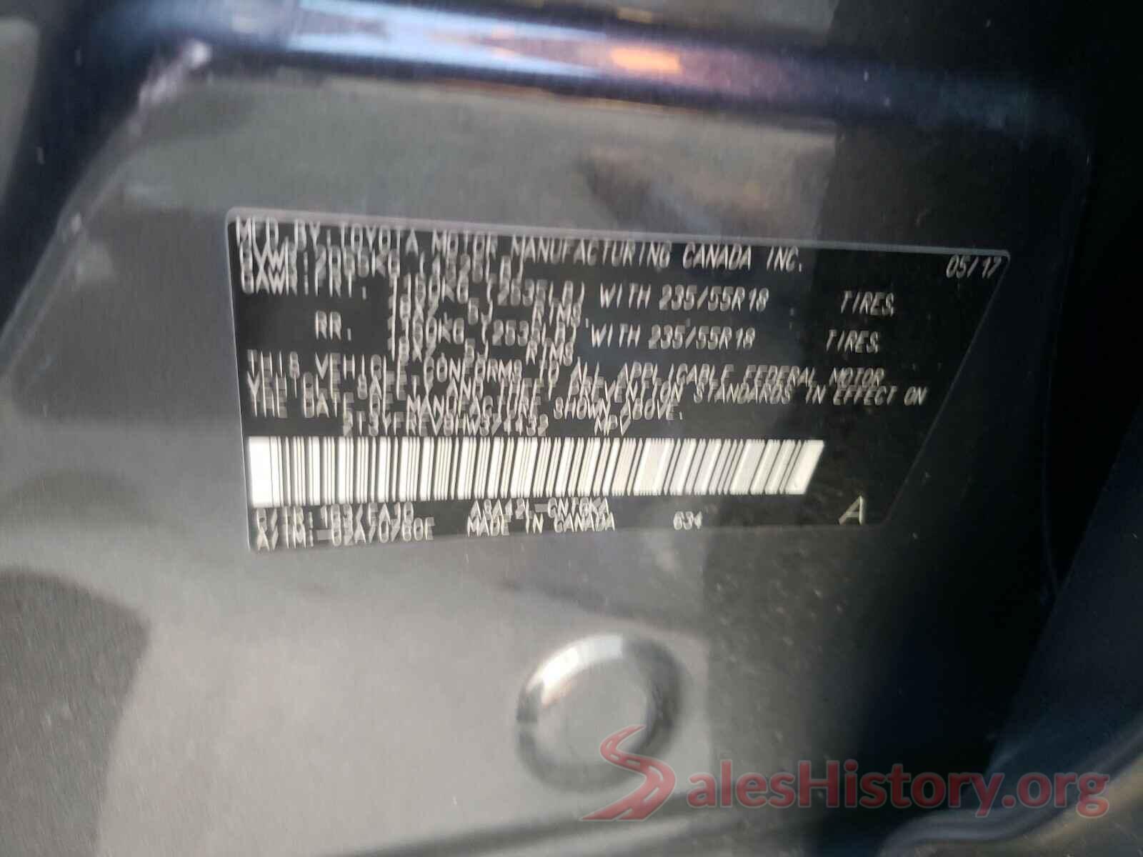 2T3YFREV9HW374432 2017 TOYOTA RAV4