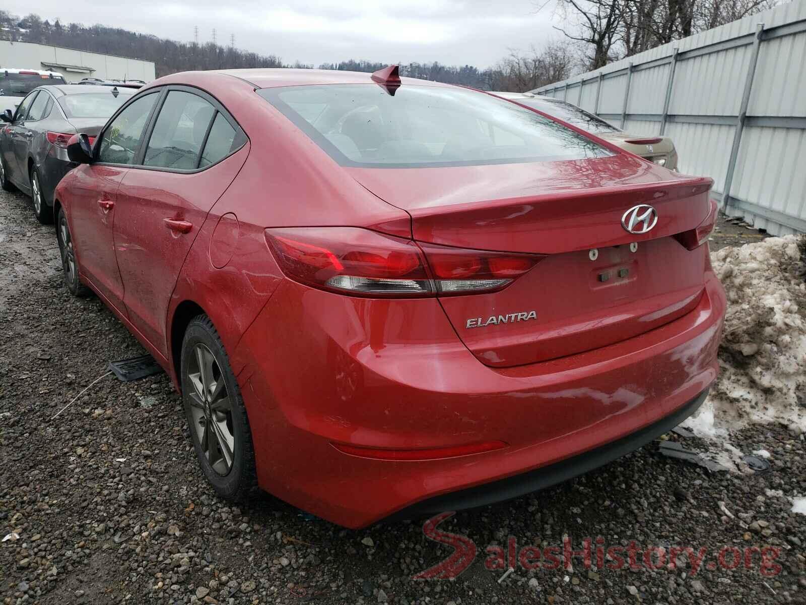 5NPD84LFXHH131467 2017 HYUNDAI ELANTRA