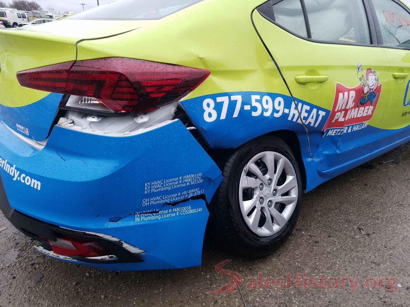 5NPD74LF7LH573733 2020 HYUNDAI ELANTRA