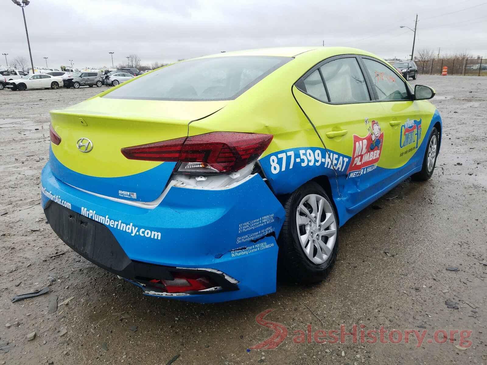 5NPD74LF7LH573733 2020 HYUNDAI ELANTRA