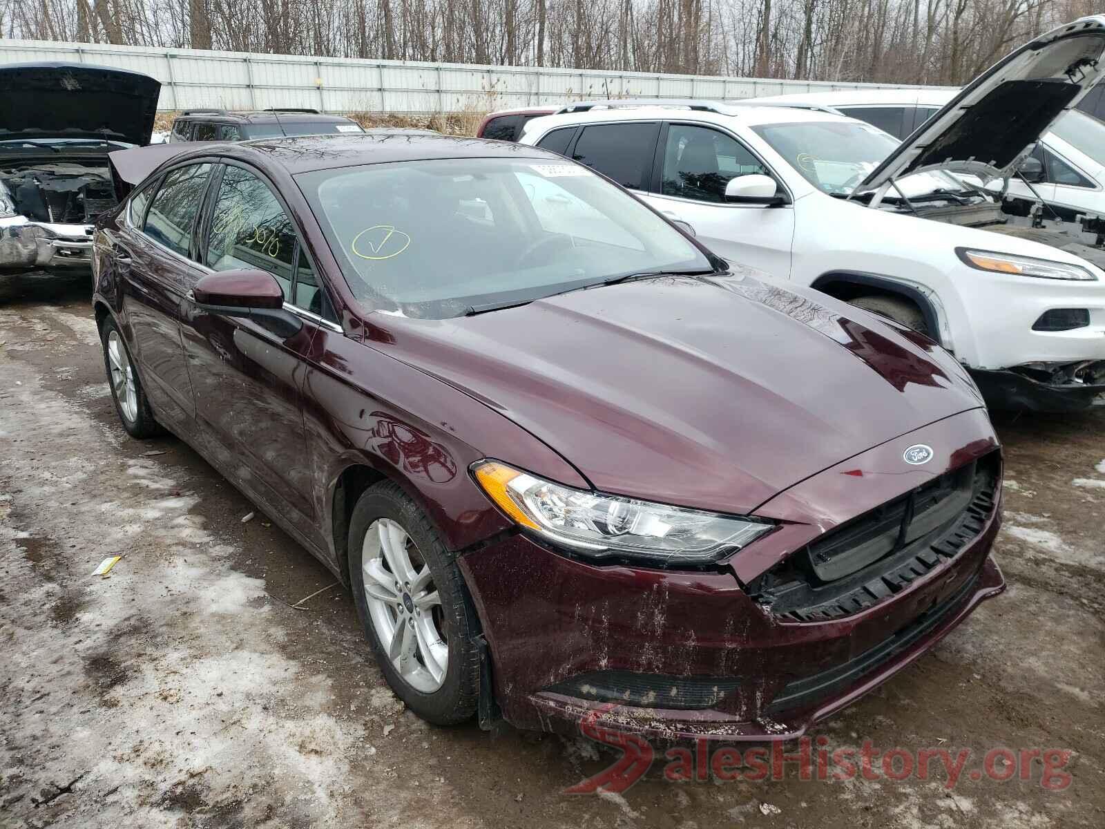 3FA6P0HD6JR203124 2018 FORD FUSION