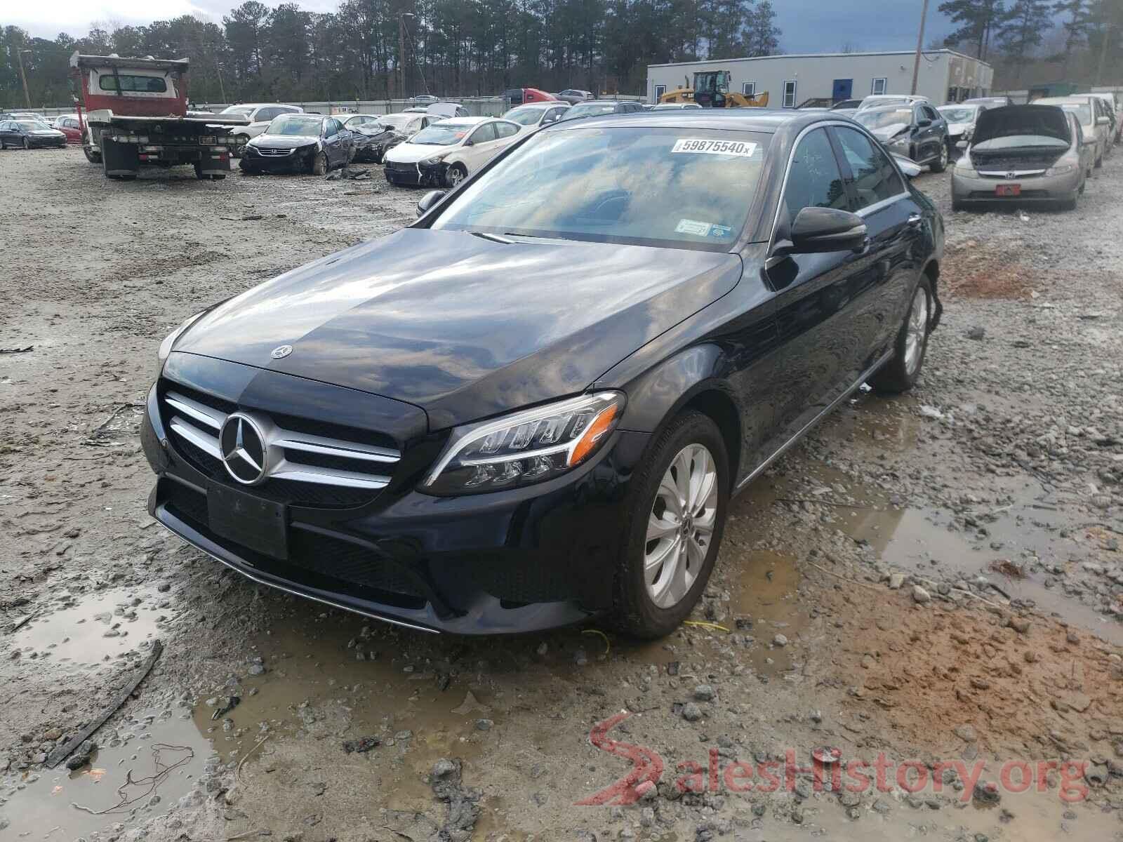 55SWF8EB1KU306046 2019 MERCEDES-BENZ C CLASS