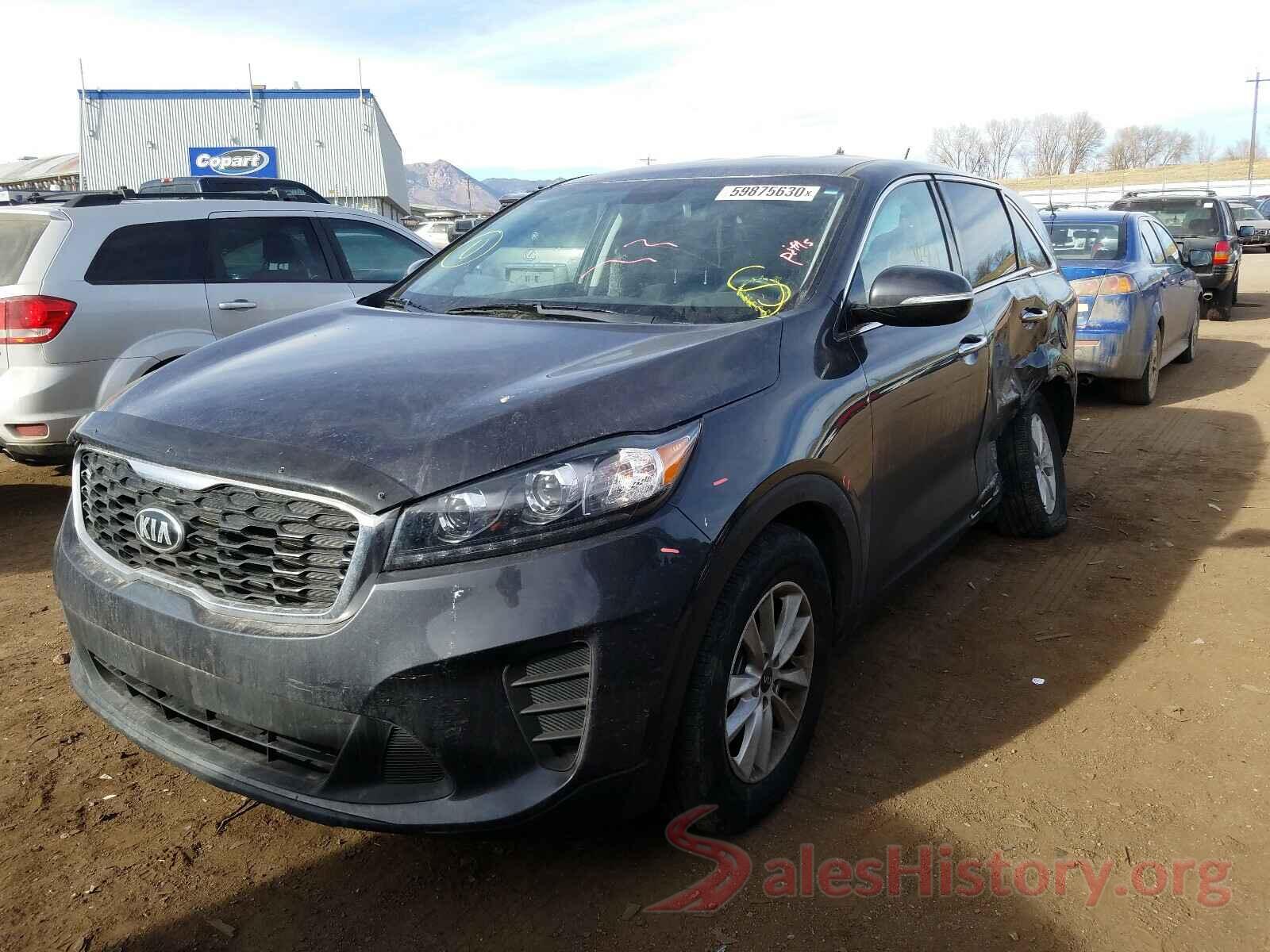 5XYPG4A59KG494075 2019 KIA SORENTO