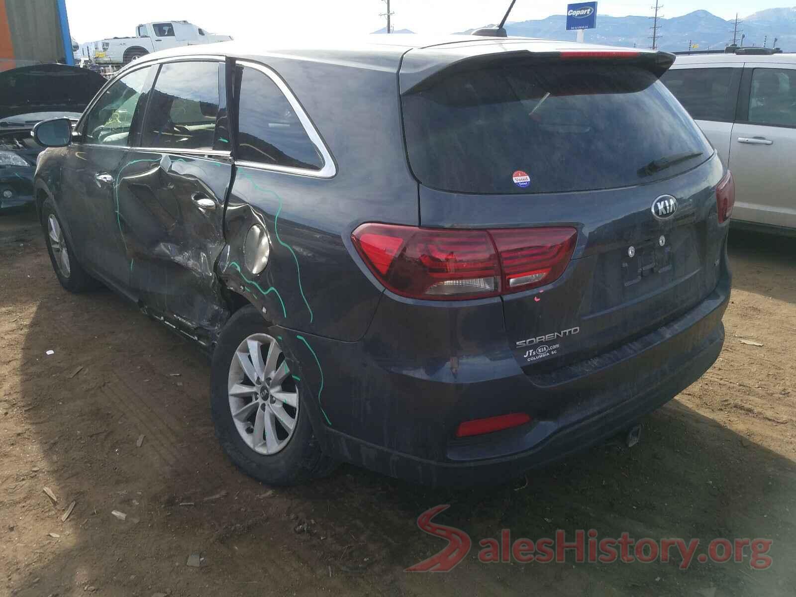 5XYPG4A59KG494075 2019 KIA SORENTO