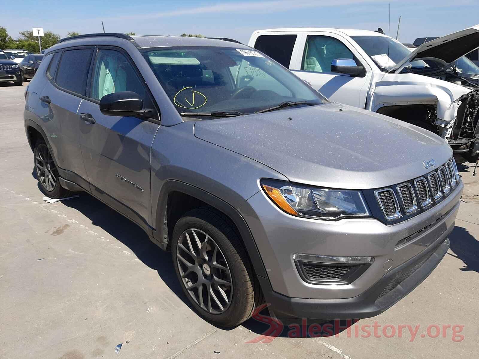 3C4NJCAB1JT125372 2018 JEEP COMPASS