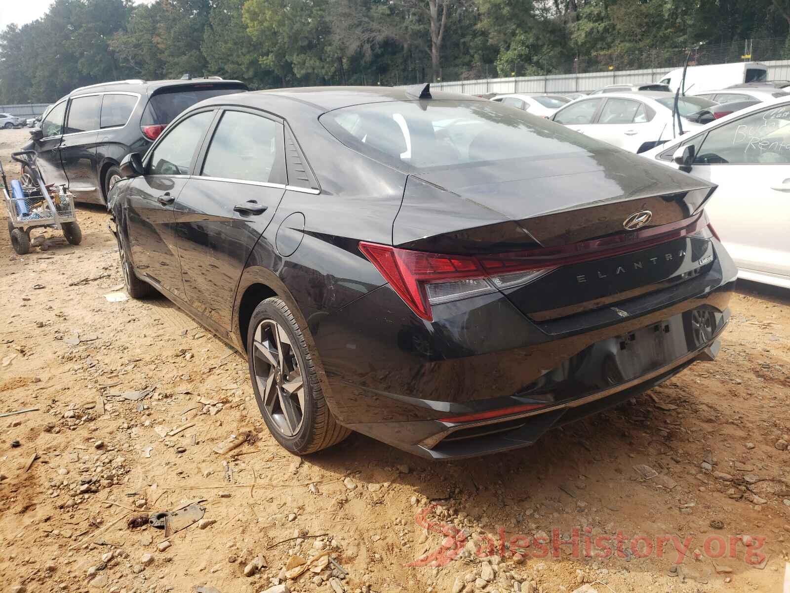 KMHLP4AG7MU170412 2021 HYUNDAI ELANTRA