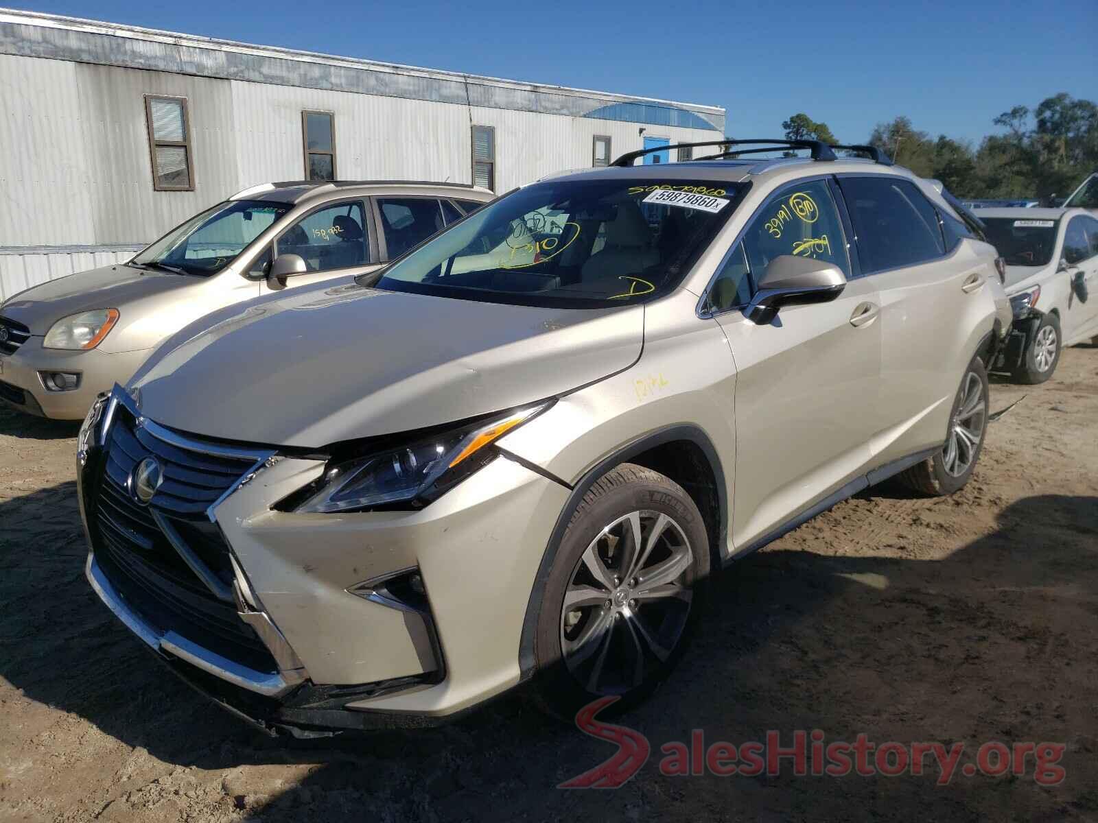 2T2ZZMCA2GC030718 2016 LEXUS RX350