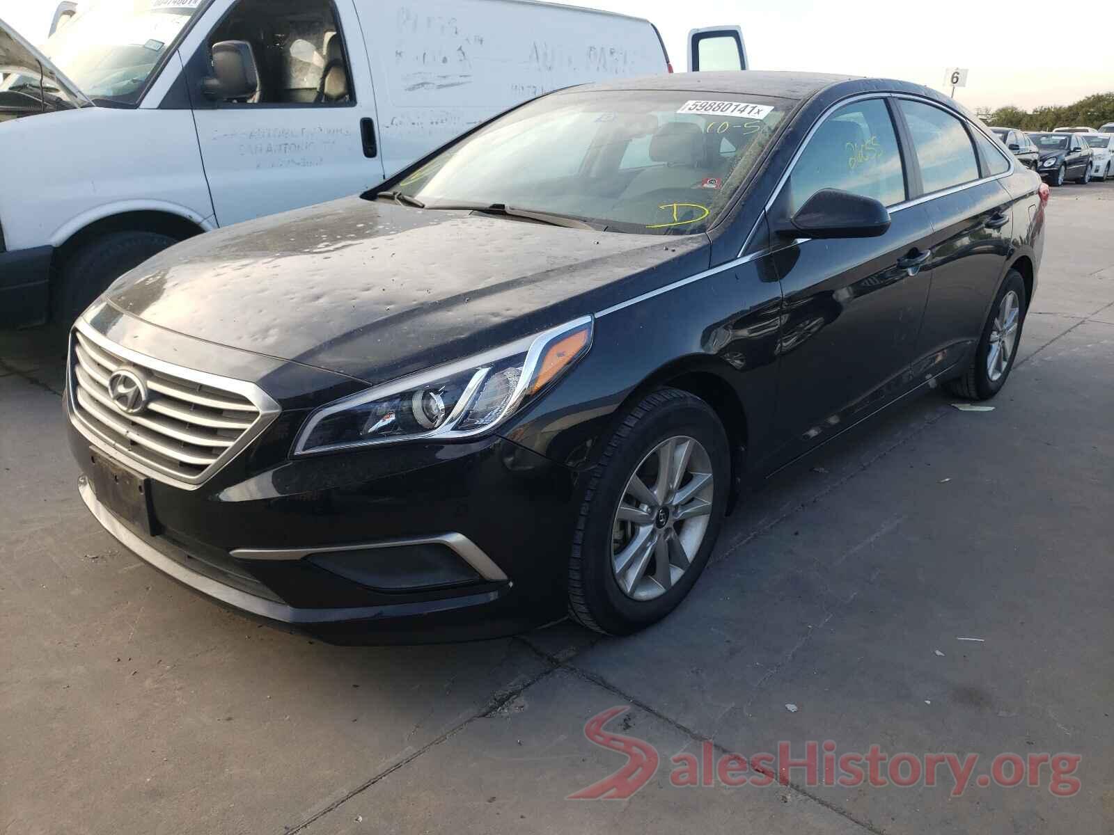 5NPE24AFXHH507156 2017 HYUNDAI SONATA