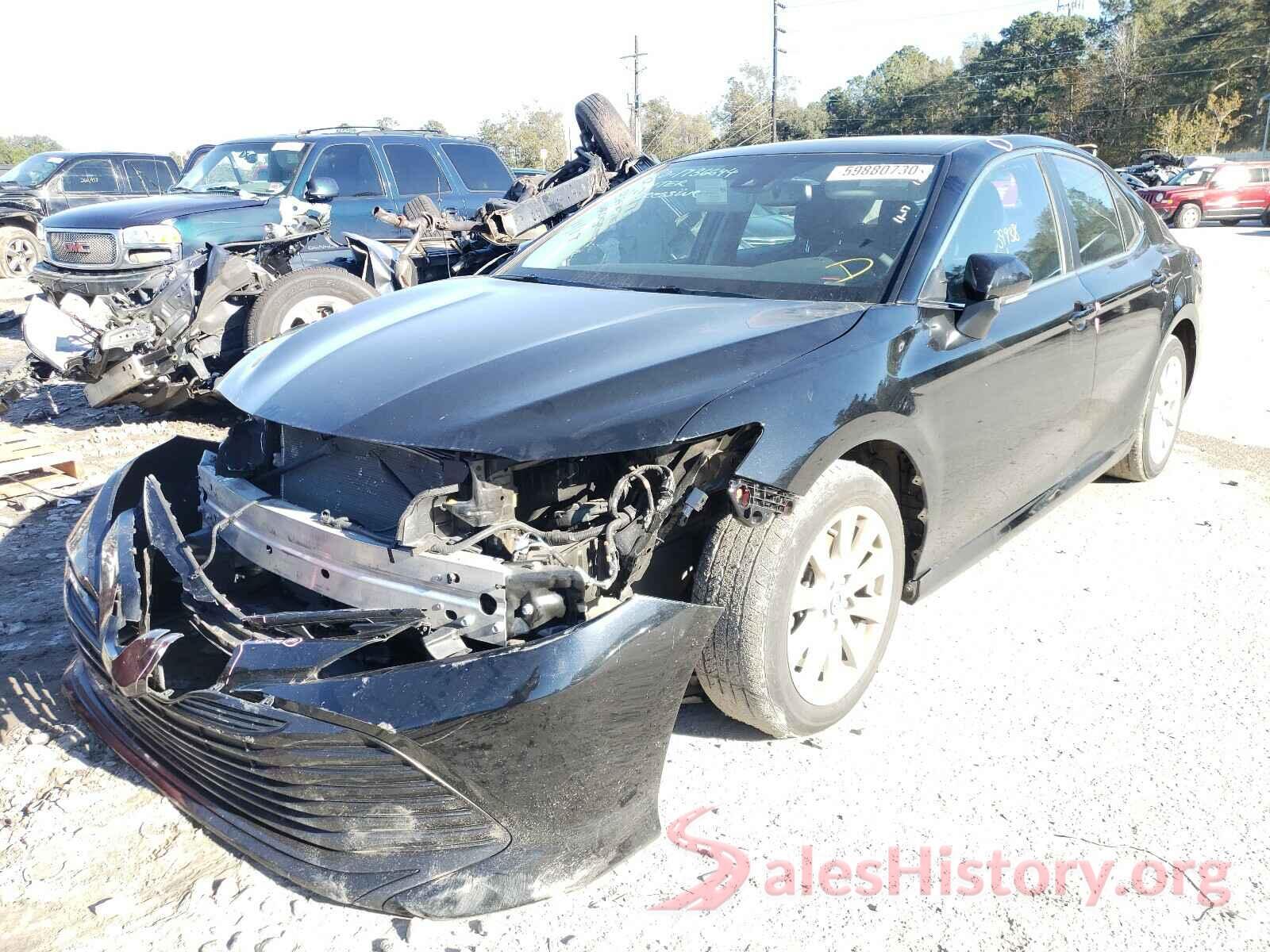 4T1B11HK4KU191205 2019 TOYOTA CAMRY