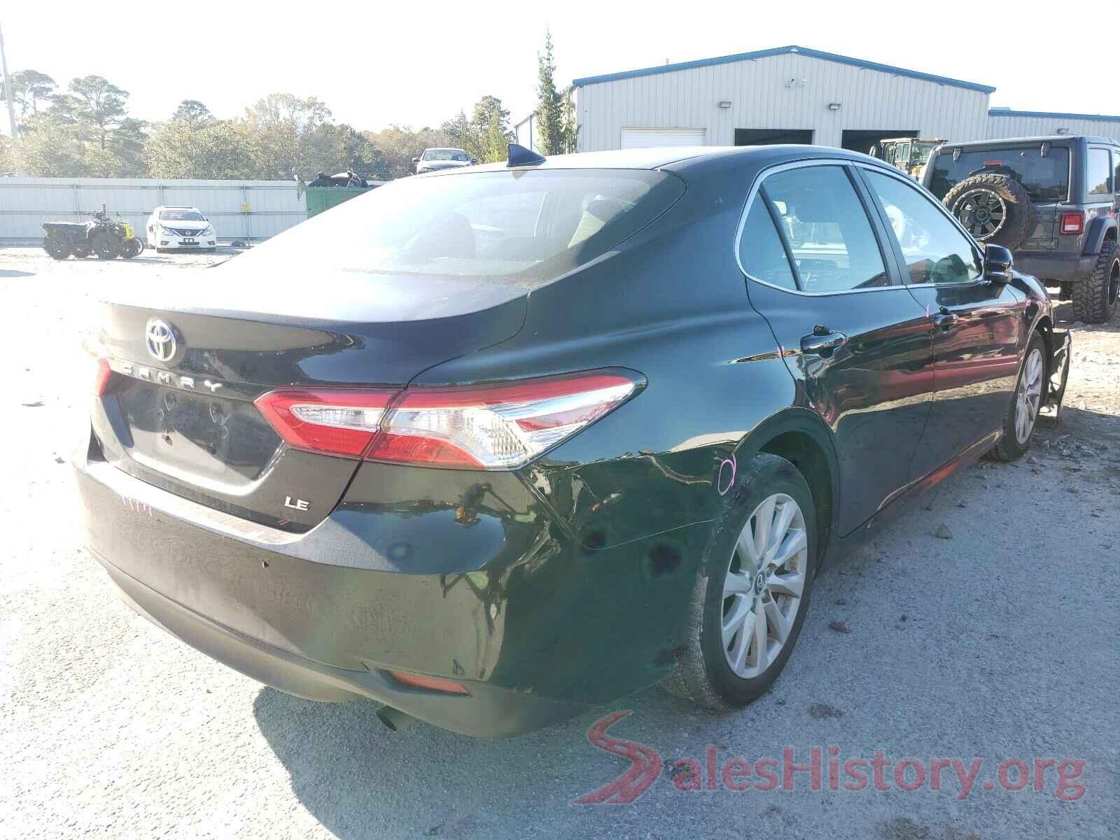 4T1B11HK4KU191205 2019 TOYOTA CAMRY