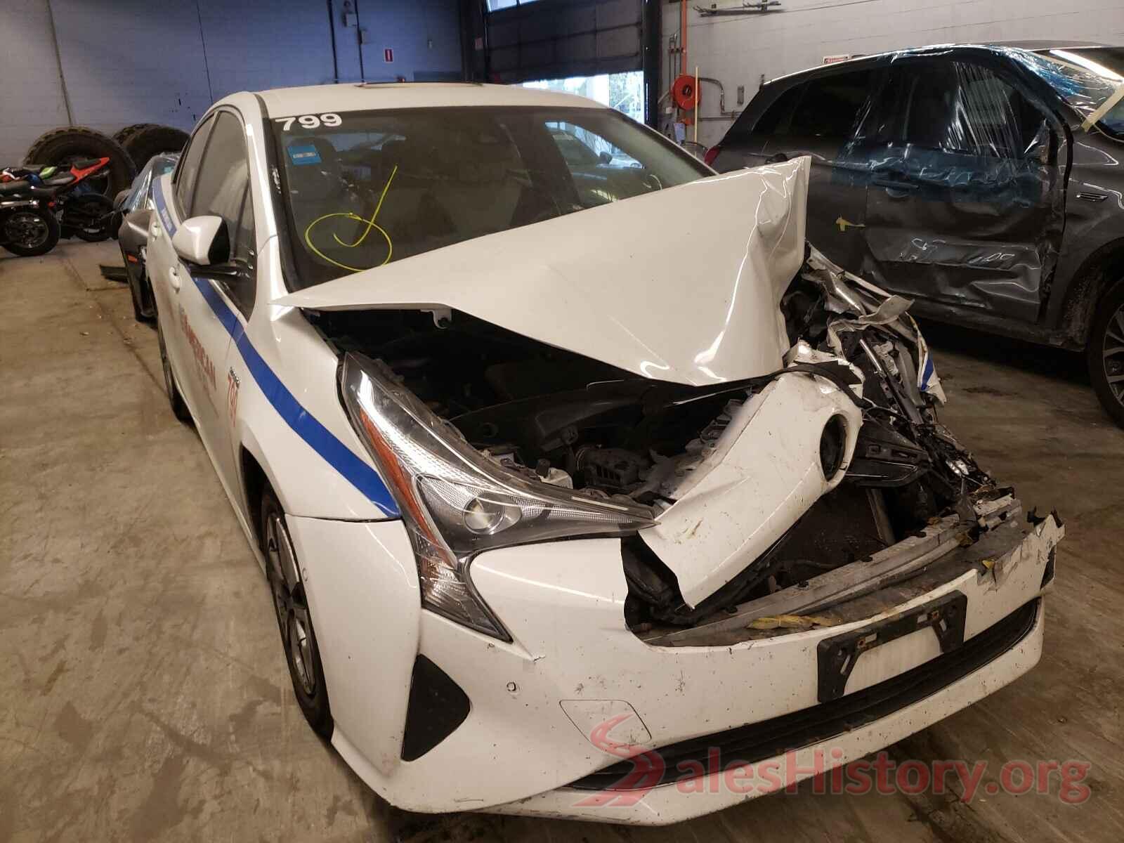 JTDKARFU4J3061825 2018 TOYOTA PRIUS