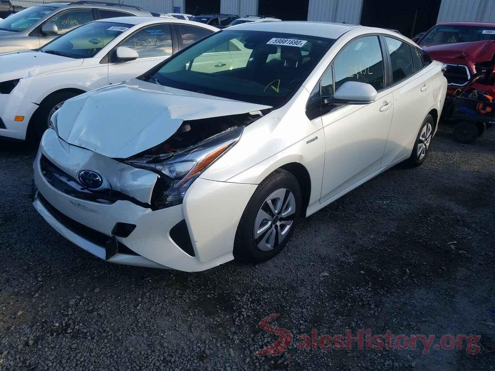 JTDKARFUXH3544634 2017 TOYOTA PRIUS