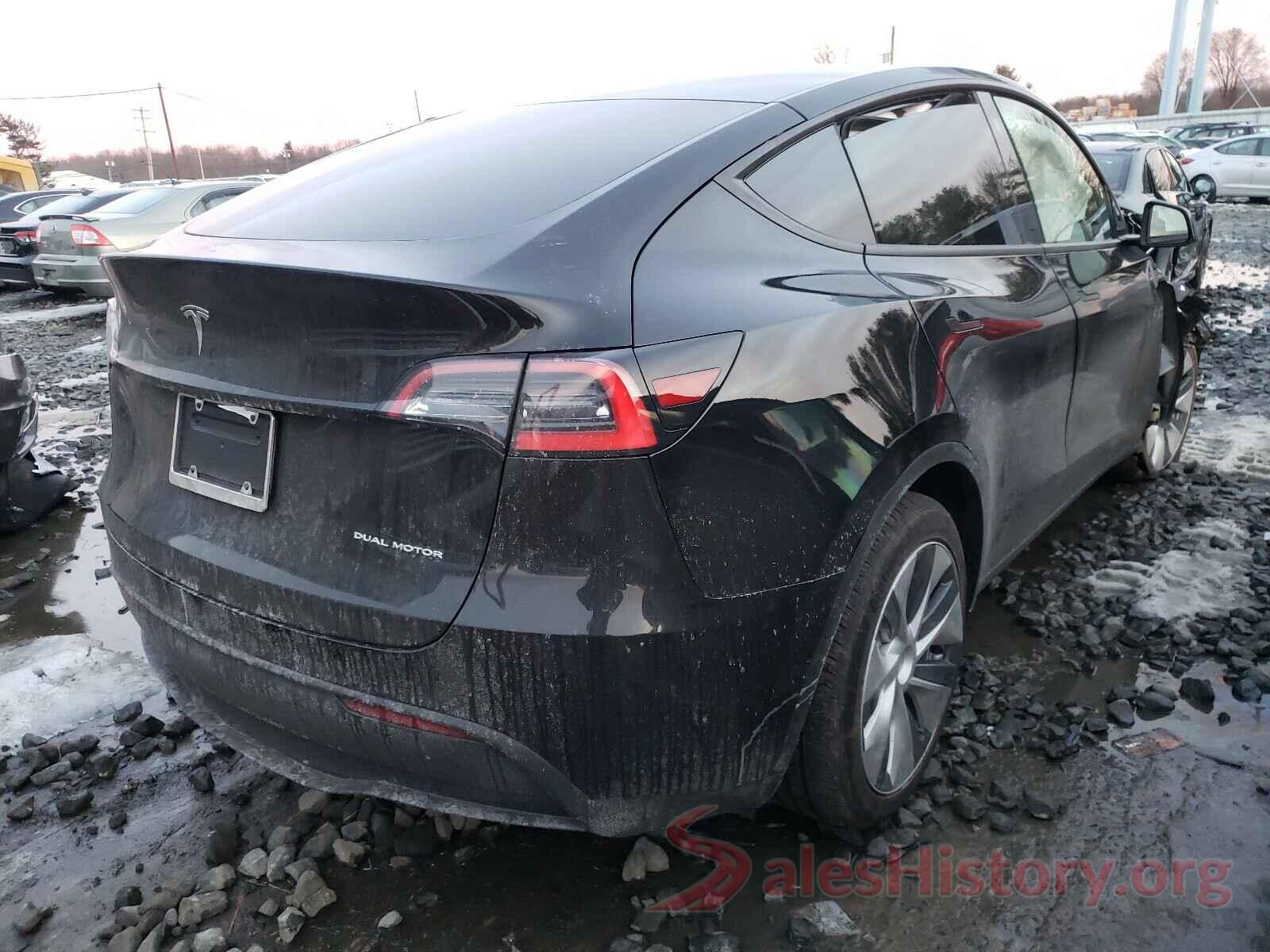 5YJYGDEE3MF071288 2021 TESLA MODEL Y