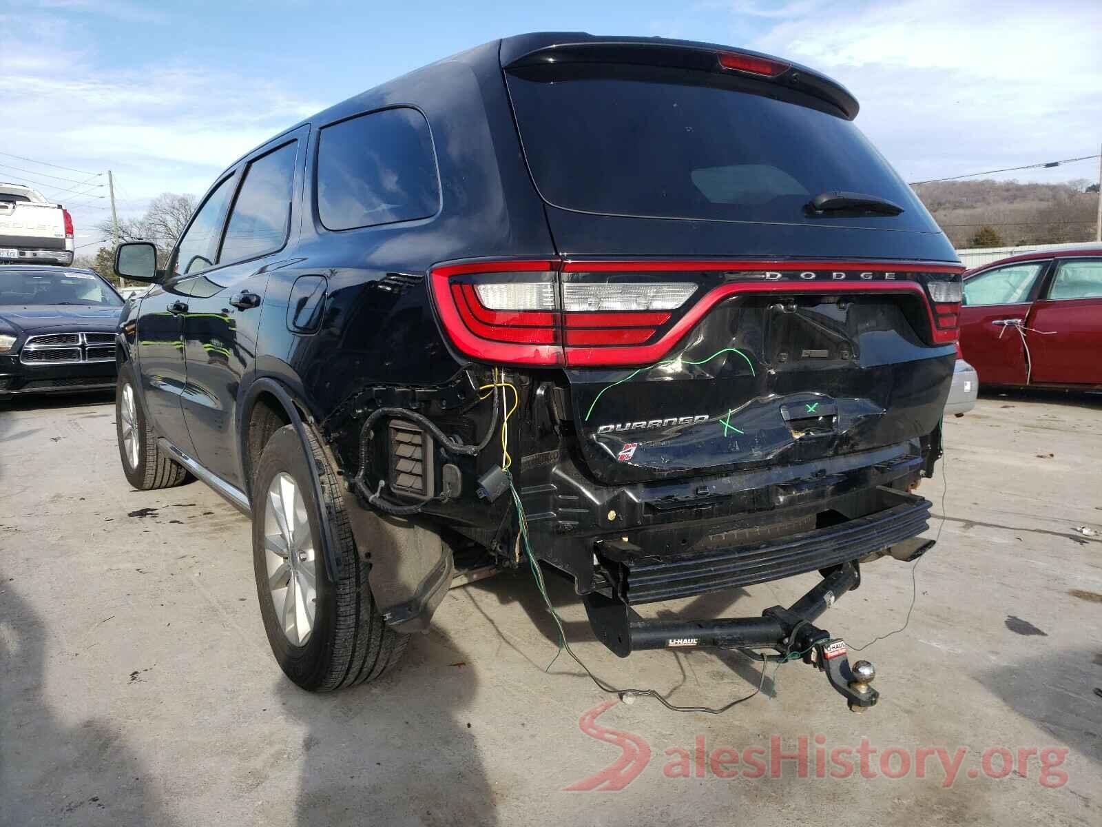 1C4RDJAG7KC576103 2019 DODGE DURANGO