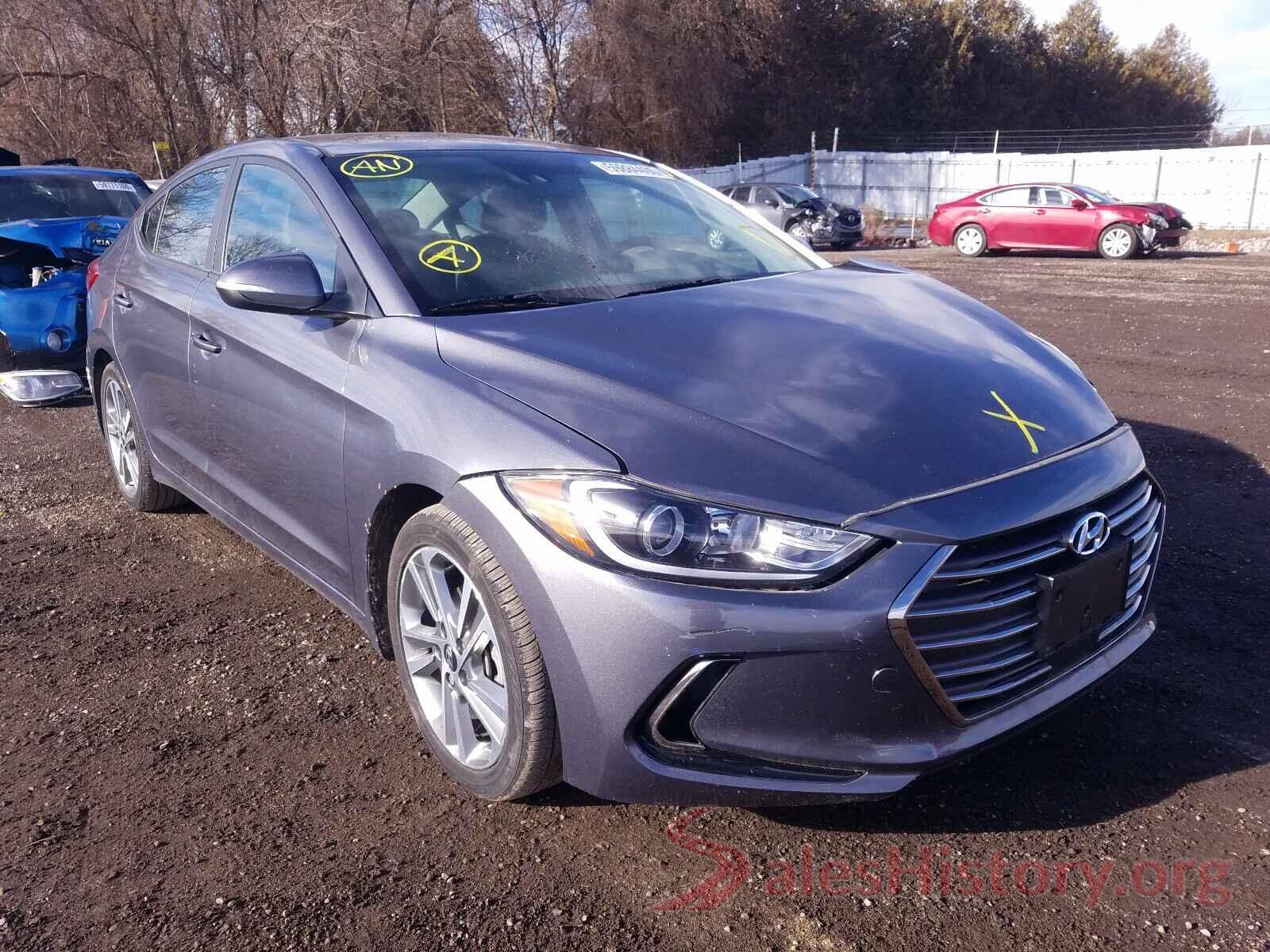 KMHD84LFXJU651160 2018 HYUNDAI ELANTRA