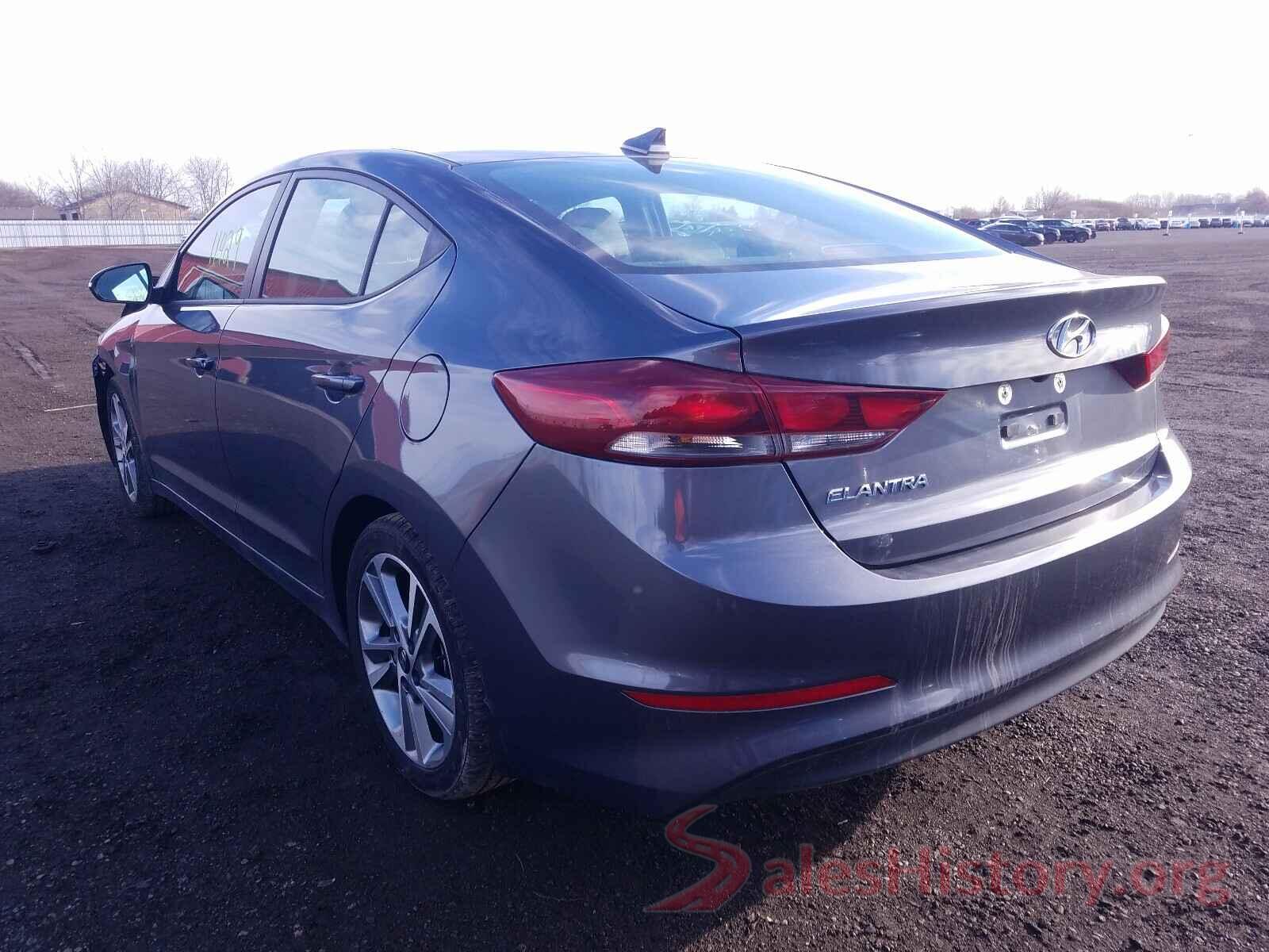 KMHD84LFXJU651160 2018 HYUNDAI ELANTRA