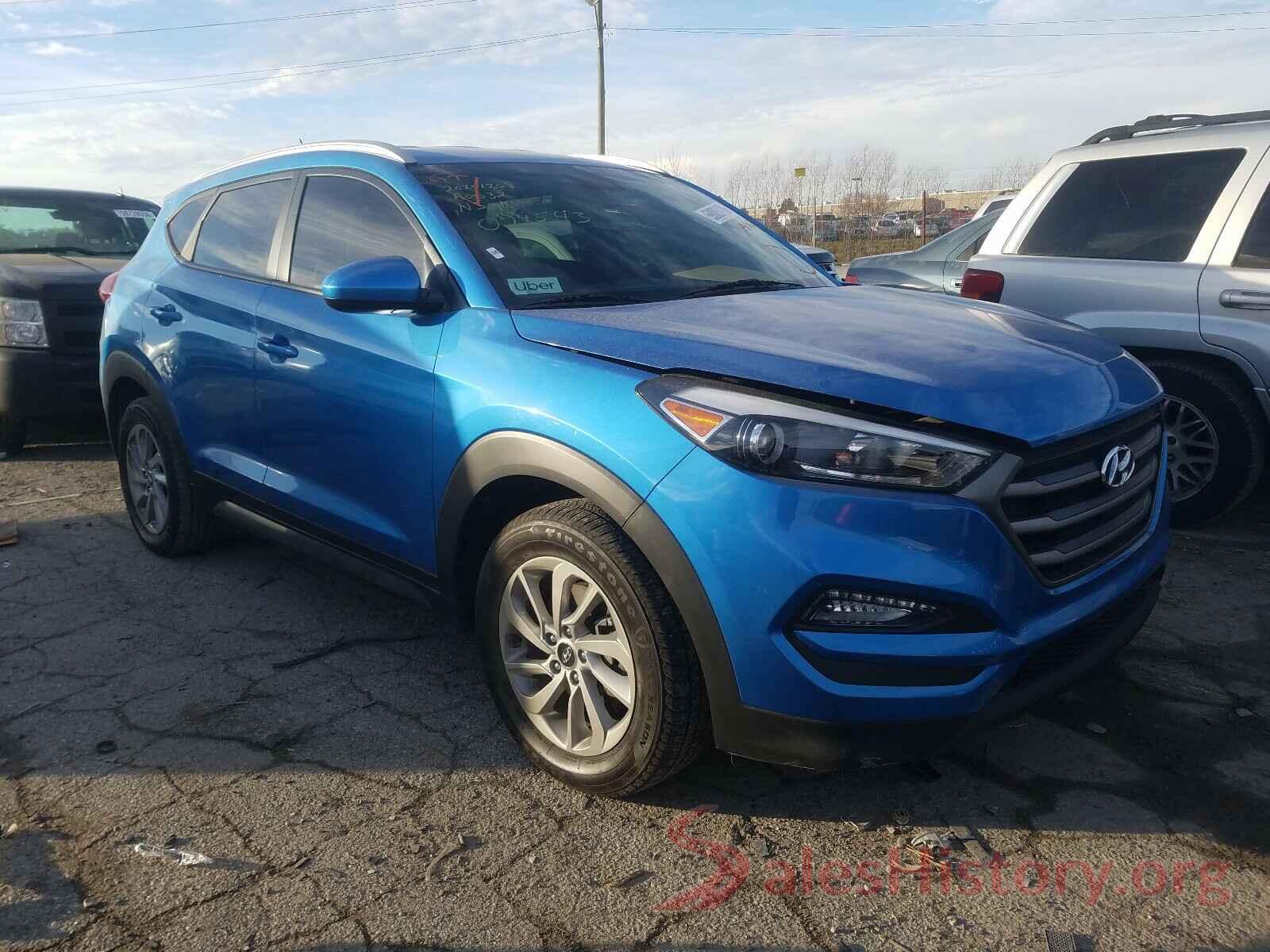 KM8J3CA43GU074543 2016 HYUNDAI TUCSON